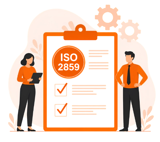 TIC ISO 2859 sampling standard