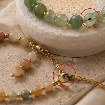 Perlen- und Fadenschmuck — Was wir prüfen