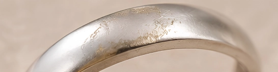 Verfärbung, Anlaufen oder Oxidation am fertigen Stück