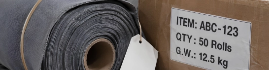 Rollenetiketten und Kartonmarkierungen, die nicht mit der Packliste übereinstimmen