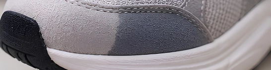 Colour mismatch between the upper, sole and trims