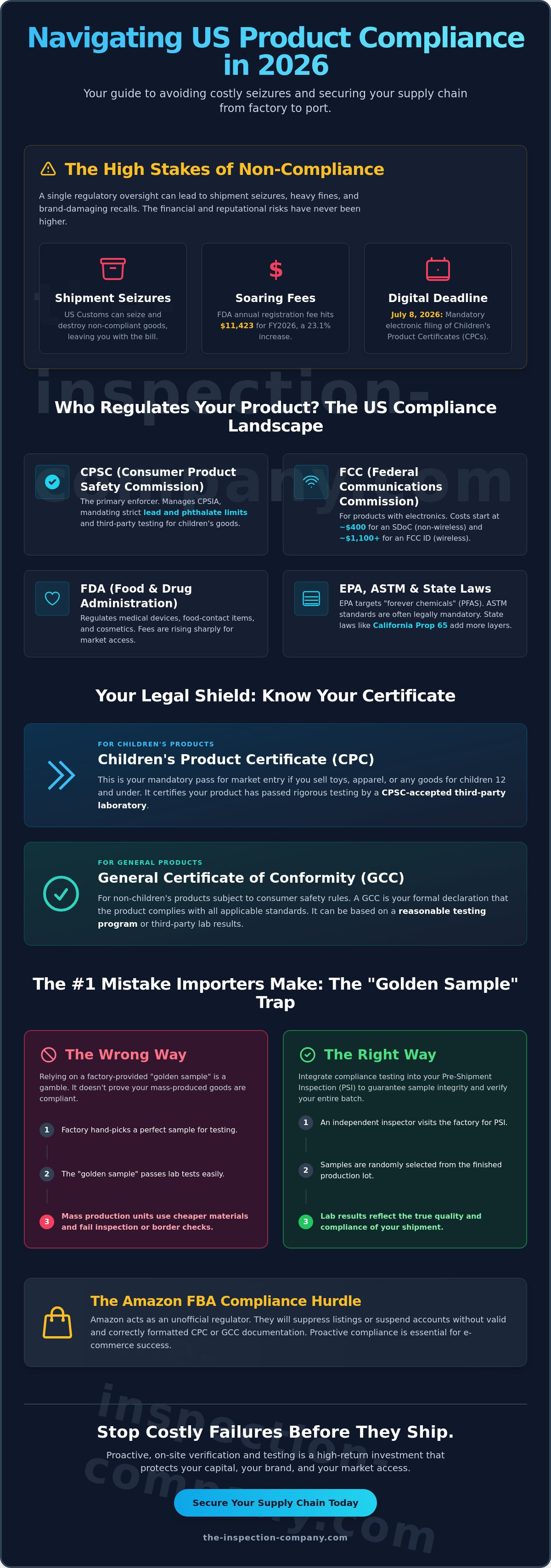 Product Compliance Testing for the USA: The 2026 Importer’s Guide